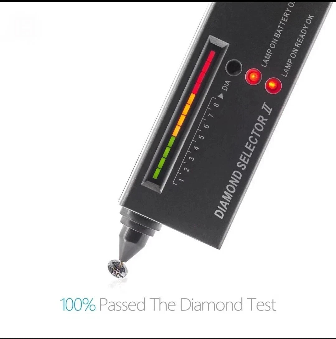 Solid 18Ct Gold+1ct Lab-Created Pendent Diamond Fine and Luxurious